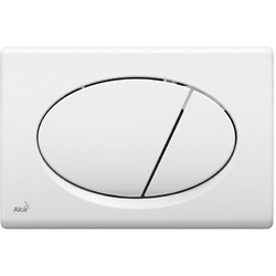 Кнопка смыва Alcaplast M70-BL-01 (белый)