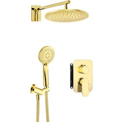 Душевая система скрытого монтажа Deante Alpinia Gold BXYZZGAM золото