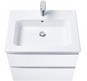 Тумба с умывальником Roca The Gap New 80 см белый глянец 857397806 + 32799E000