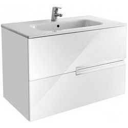 Тумба Roca Victoria Nord Ice Edition ZRU930273 с умывальником Roca Victoria Nord 32799C000