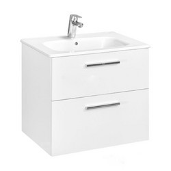 Тумба Roca Victoria 60 см 857468806 с умывальником Victoria Unik 32799E000 цвет белый