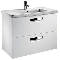 Тумба Roca The Gap Original ZRU9302878 белая 70 см с умывальником The Gap 327471000