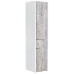 Шкаф - пенал колонна Roca Ronda L 32x139x33,3 правый белый бетон ZRU9303006