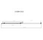 Душевая дверь Vincea Slim-N VDS-4SN140CGB