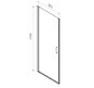 Душевая дверь Vincea Alpha VDP-3AL900CLG