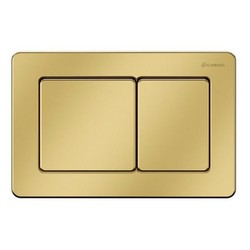 Кнопка для инсталляции Caprigo BRICKS Steel матовое золото BS003-oro