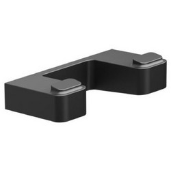 Крючок двойной Ravak TD 100.20 черный, X07P554
