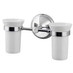 Подстаканник двойной Caprigo 7012B-crm