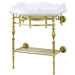Консоль с раковиной Caprigo 7060/73-ORO