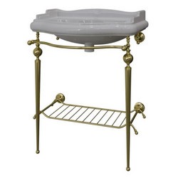 Консоль с раковиной Caprigo 7064/73-ORO
