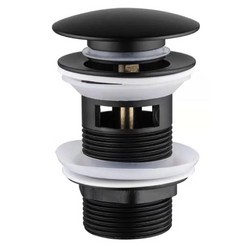 Донный клапан для раковины Vivi Felice V-4 nero Lucido