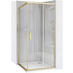 Душевой уголок Rea City Gold Brush 90x90 K6443
