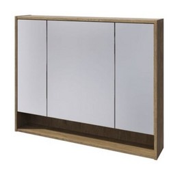 Зеркальный шкаф Caprigo Seattle 100 дуб кантри 2052-1007