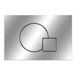 Кнопка для инсталляции Caprigo SHAPE ABS хром SA005-crm