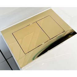 Кнопка смыва Tece Now 9240439 золото глянцевое