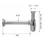 Сифон 1”1/4 Remer 970114