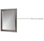 Зеркало Roca America Evolution W 70x86 без подсветки, светлый дуб