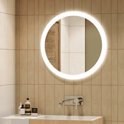 Зеркало Континент Rinaldi LED D77 с подсветкой и сенсорным управлением