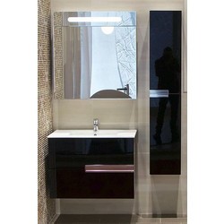 Шкаф с зеркалом Roca Nord Black Edition Nord ZRU9000100 80