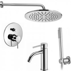 Комплект смесителей Paffoni Light KITLIG015CR071 хром