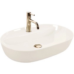 Умывальник Rea Aura 61 Ecru Shiny U4589