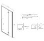 Душевая дверь Vincea Slim-N VDPH-5SN900CL