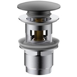 Донный клапан для раковины Vincea DPU-1B01GM с переливом