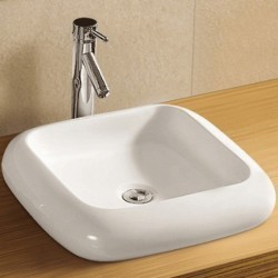 Раковина-чаша WeltWasser Elbach 3061 46 белый глянец