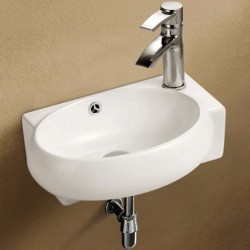Раковина WeltWasser Aisbach 5011 R 43 белый глянец