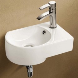 Раковина WeltWasser Aisbach 5014 R 41 белый глянец