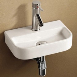 Раковина WeltWasser Aisbach 5075 38 белый глянец