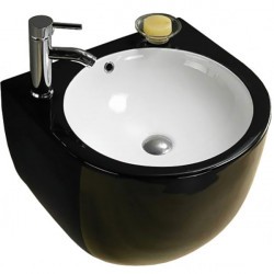Раковина CeramaLux 49 500FBW черная