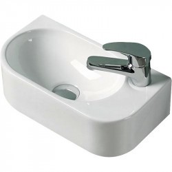 Раковина CeramaLux 40 78204L белая