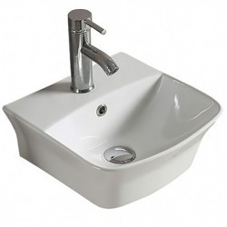 Раковина CeramaLux 55 78369С белая