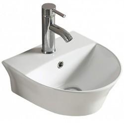Раковина CeramaLux 55 78370С белая