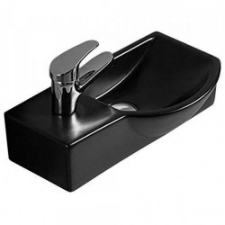 Раковина CeramaLux 40 7947ARMB черная