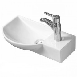 Раковина CeramaLux 45 7947BL белая