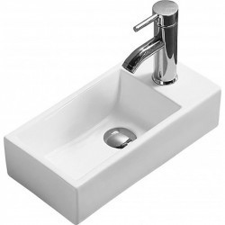 Раковина CeramaLux 38 9048FL белая