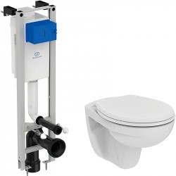 Унитаз Ideal Standard Eurovit K881201 подвесной с сиденьем микролифт