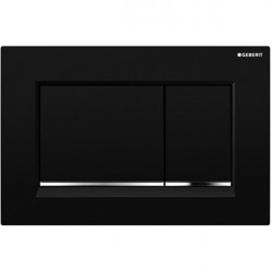 Клавиша смыва Geberit Sigma 30 черный-хром