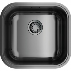 Кухонная мойка Omoikiri Omi 44-U-I-GM вороненая сталь
