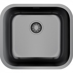 Кухонная мойка Omoikiri Omi 49-U-I-GM вороненая сталь