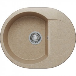 Кухонная мойка Polygran Atol-620 №302 678989 песочная