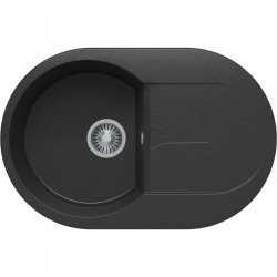 Кухонная мойка Polygran Atol-760 №16 679016 черная