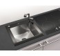 Кухонная мойка Tolero Ceramic Glass TG-500 №923 50 241978 белая