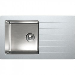 Кухонная мойка Tolero Twist TTS-860 №001 86 серый металлик